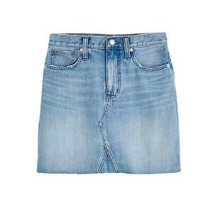 Madewell Rigid Denim A-Line Mini Skirt in Lovell Wash Size 27